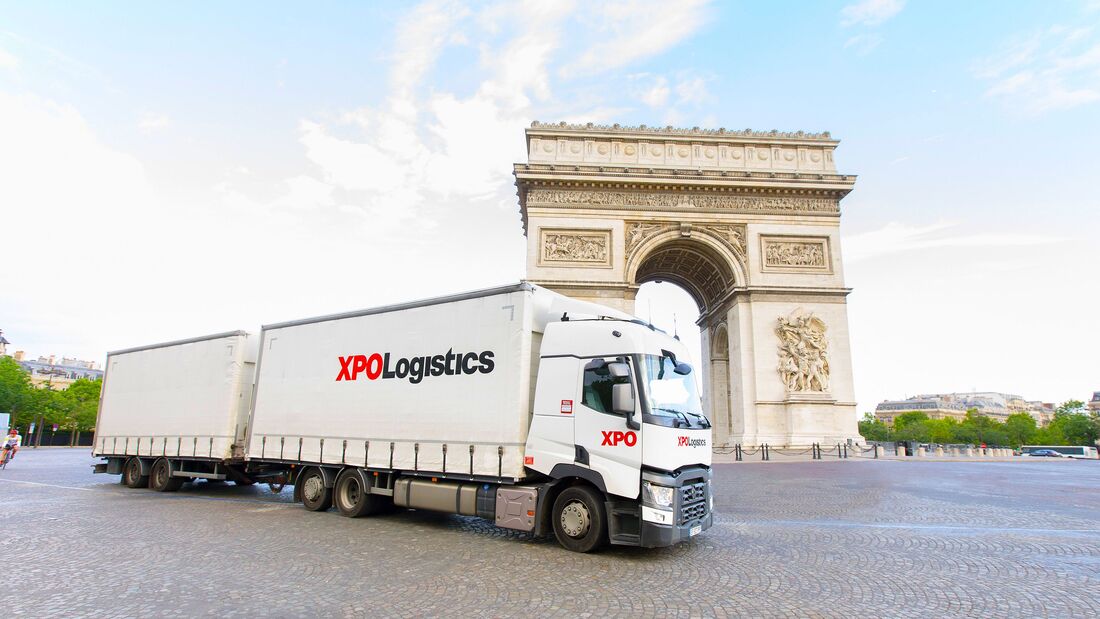 Lkw von XPO Logistics Europe 